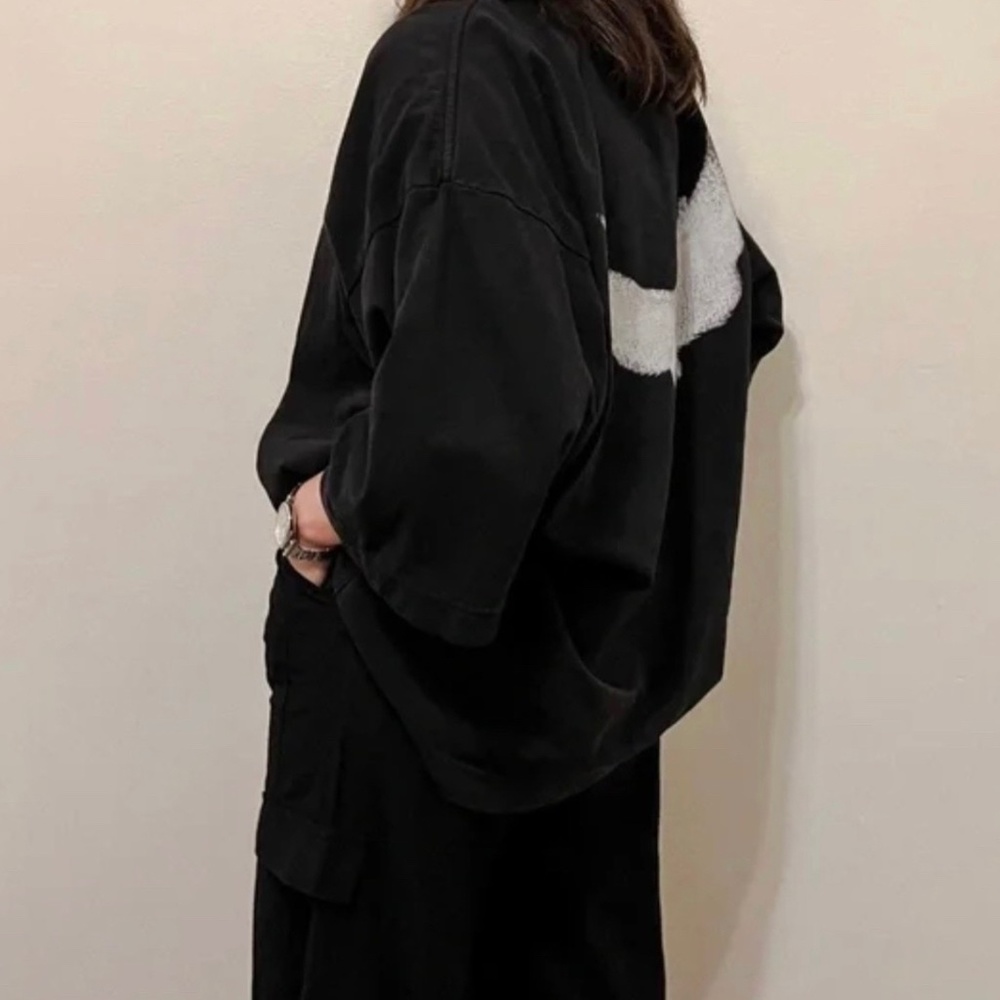 Yeezy DOVE 3/4 SLEEVE BLACK M